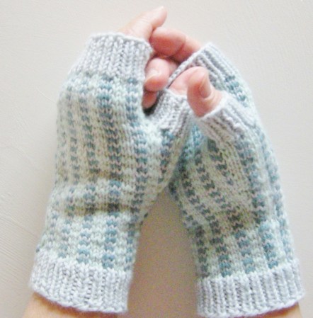 jenjoycedesign©Tartan & Tweed half-mitts